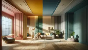 Cómo combinar colores en las paredes
