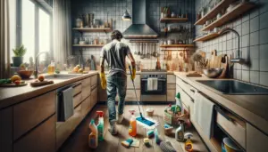 Cómo limpiar los muebles de la cocina